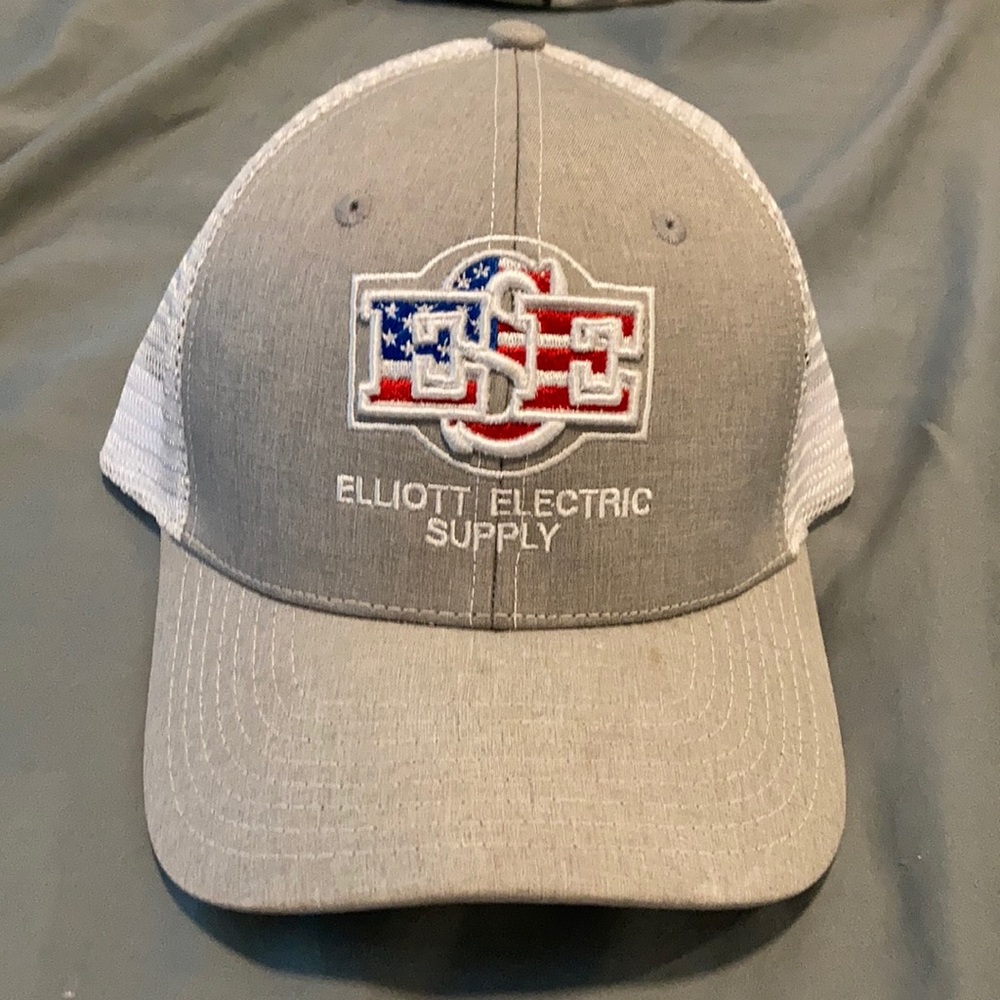 Brand new Elliott electric supply trucker hat